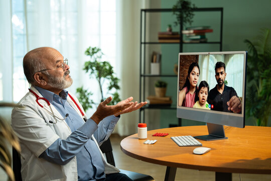 Experienced Indian Doctor Providing Online Pediatric Consultation for Infant
