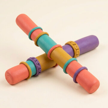 Dandiya Festival, Traditional Indian Dance Sticks