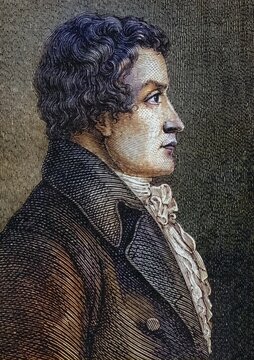 Philippe-Antoine Merlin (born 30 October 1754 in Arleux, died 26 December 1838 in Paris) was a politician during the French Revolution, the Consulate and the First Empire, Historical, digitally restored reproduction from a 19th century original, Record date not stated