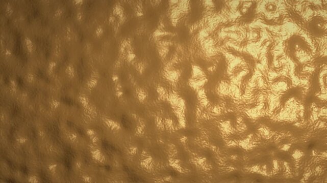 Seamless loop bronze hammered metal with a highlight travelling