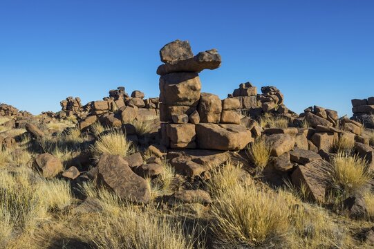 Rock formations, Giants' Playground, Ketmanshoop, Namibia