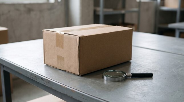 Corporate Vendor Risk Assessment Represented by a Single Unmarked Package Under Inspection