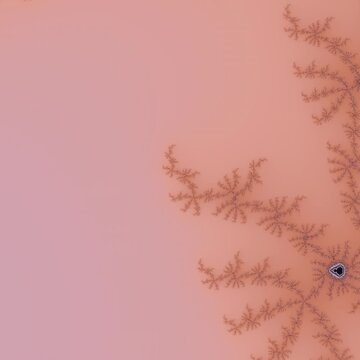 Deep fractal zoom revealing recursive detail abstract motion clip