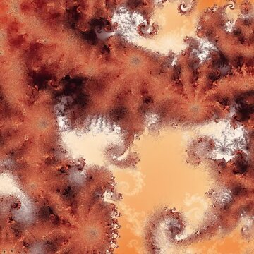 Julia set fractal swirling ember filigree abstract motion loop