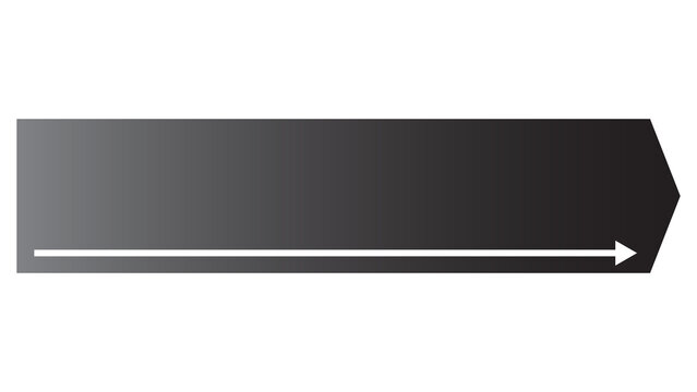 Dark gradient arrow icon button with a clean white directional line direction navigation indicator minimalist interface pointing transition business abstract isolated continue
