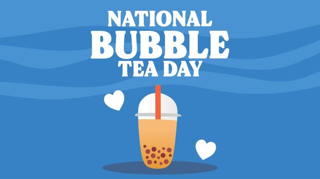 National Bubble Tea Day for bubble tea lovers