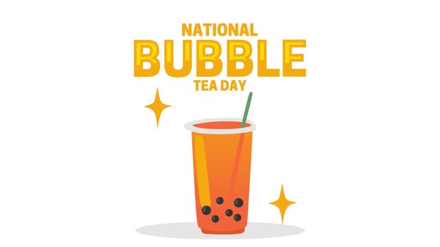 National Bubble Tea Day for bubble tea lovers