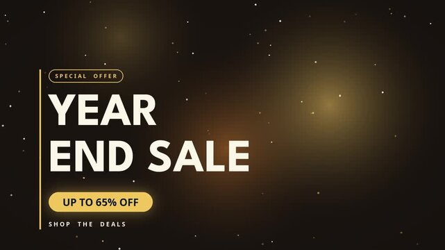Year end sale neon poster aurora glow sixty five percent