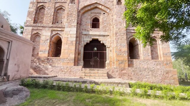 Birji Khan&rsquo;s Tomb in Delhi, India, is a historic monument known for its ancient architecture and heritage charm.