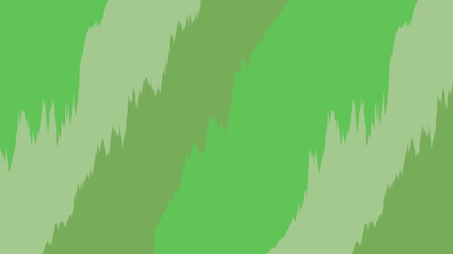Green ikat pattern with diagonal jagged stripes