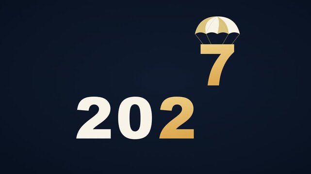 2027 Golden Rocket Launching and Parachute Delivery of Number Seven