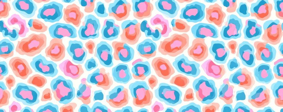 Seamless animal print,Colorful Leopard spots,Pink leopard print,green and yellow animal skin print of jaguar,hand sketched vector doodle wallpaper,cheetah,banner for background,trendy concept.
