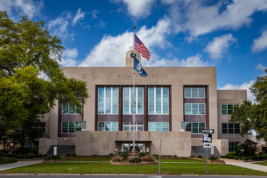Acadia Parish Courthouse Crowley Louisiana
