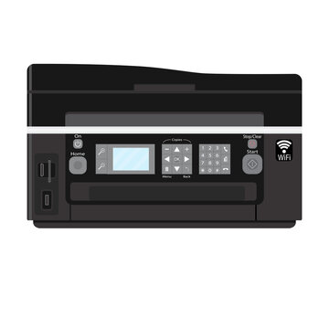 Copier and computer printer flat
