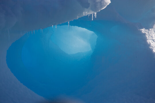 Iceberg floating near Antarctica