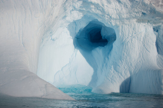 Iceberg floating near Antarctica
