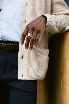 Hand With Silver Ring