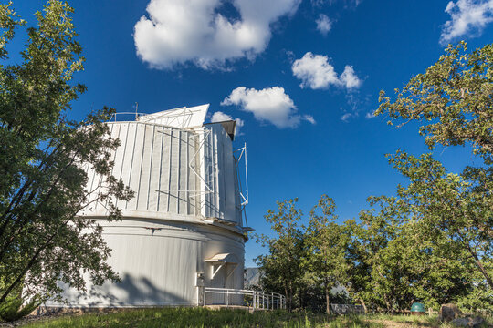 Historic Lampland Telescope Dome at Lowell Observatory in Flagstaff Arizona