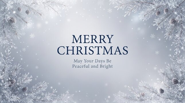 Merry christmas vintage text design with distressed paper background