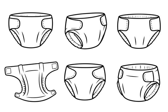 Disposable diapers with fasteners and gathered elastic edges