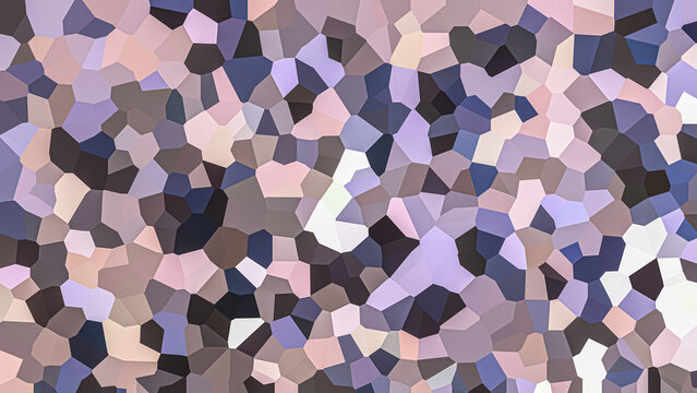 Abstract crystal geometric mosaic background, colorful pastel stained glass pattern, modern polygonal backdrop