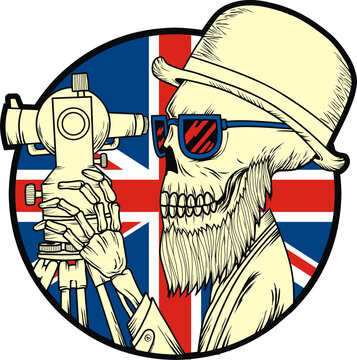 Classic British Surveyor Character Design