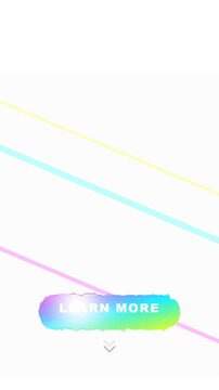 Vertical social media call to action button with retro sports liquid glass gradient animation for