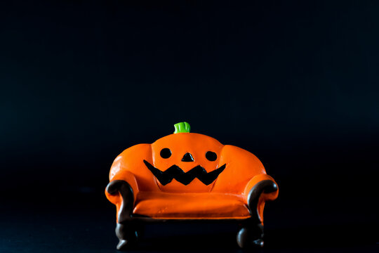 abstract blur, Dark halloween background.

 jack o' lantern Halloween background, Dark halloween background.