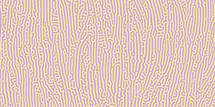 Light Purple and Pale Yellow Abstract Turing Pattern Texture Background