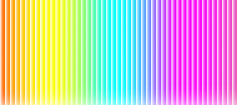 Abstract background featuring a vibrant vertical gradient of rainbow colors with thin parallel lines creating a modern texture
