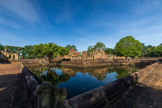 Prasat Muang Tam is an ancient Khmer Hindu temple located in Prakhon Chai District, Buriram Province, northeastern Thailand.