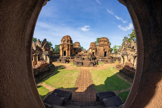 Prasat Muang Tam is an ancient Khmer Hindu temple located in Prakhon Chai District, Buriram Province, northeastern Thailand.