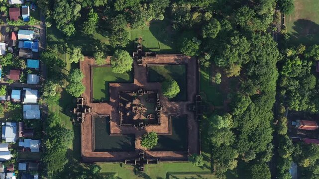 Prasat Muang Tam is an ancient Khmer Hindu temple located in Prakhon Chai District, Buriram Province, northeastern Thailand.