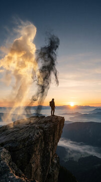 Human Freedom Beyond Fear and Desire at Sunrise