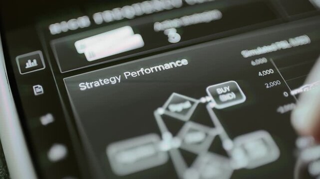 Strategy flowchart revealed below an equity panel