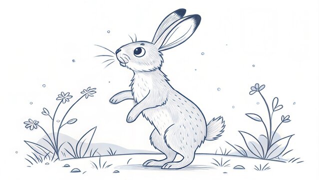 rabbit line stand