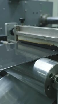 Battery Electrode Coating Machine Applying Dark Coating on Metal Foil