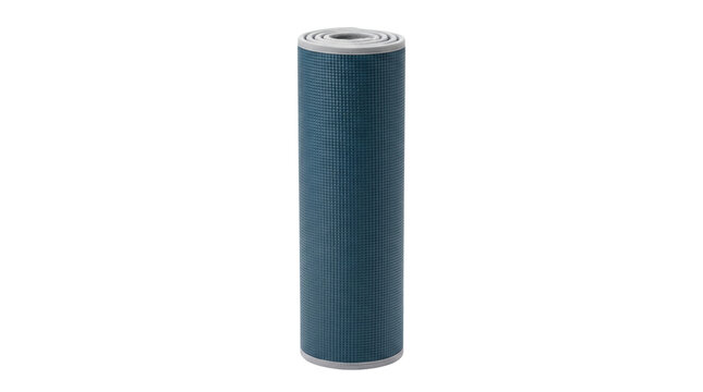 Industrial water filter cartridge, replacement activated carbon filter element, clean water purification system isolated on white background