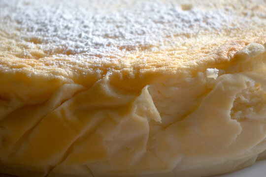 Classic Viennese cheesecake, a sweet treat.
