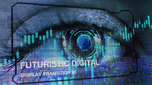 Futuristic Digital Display Transition 05