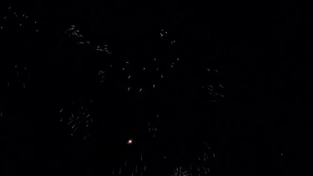 花火大会にて撮影した打ち上げ花火