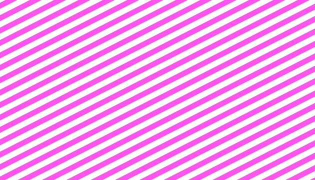 Abstract pink and white diagonal striped pattern background with slanted parallel lines design for modern digital template and graphic wallpaper backdrop