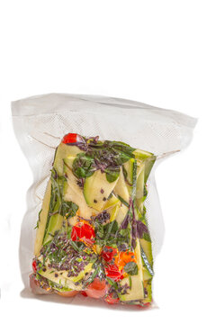 Fresh Vegetables in a Bag Ready for Cooking