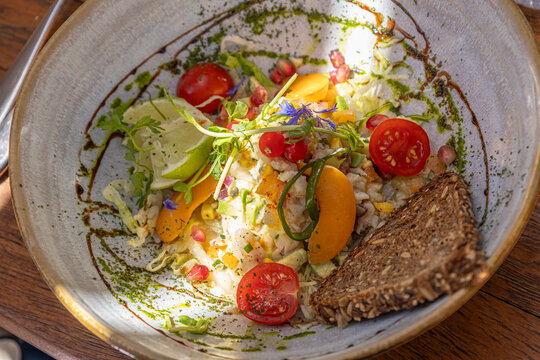 Delicious Dish With Fresh Ingredients on a Table
