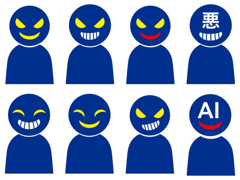 犯人のベクターイラスト素材セット4