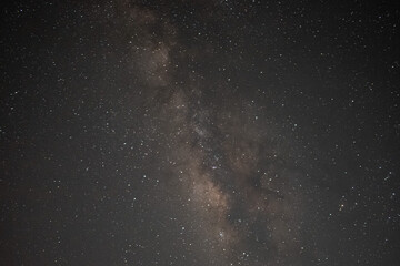 Milky Way Galaxy Under a Starry Sky © Ilham