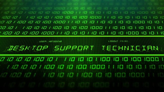 IT Job Title Series with Software Code - Desktop Support Specialist.