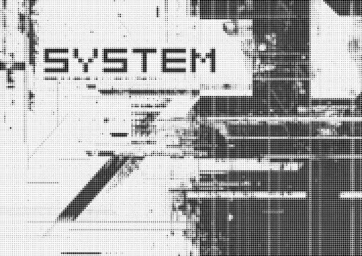 Large vector abstract grid with a transparent background