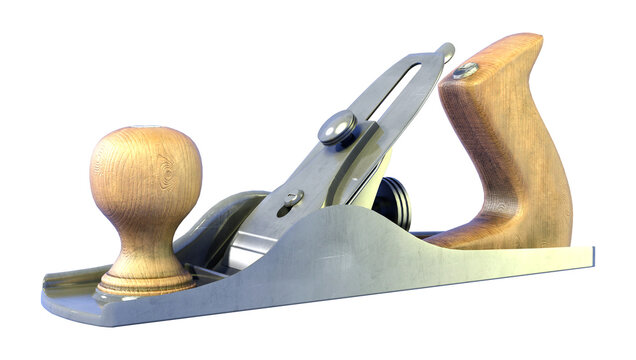 3D Rendering Planer Tool on White