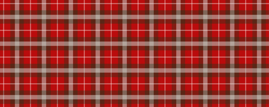 Buffalo plaid seamless pattern set in olive green and red with dark checkered squares and diagonal hatch lines, Lumberjack flannel background